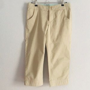 SOLD Columbia PFG Khaki Capri Pants